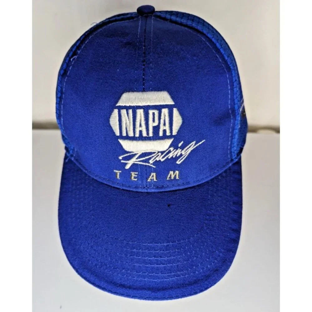 NAPA Racing Team Blue Hat Cap NHRA Arca West NASCAR Outlaws Adjustable NEW